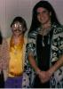 Woody and Rudy as Sonny & Cher for Halloween 1993